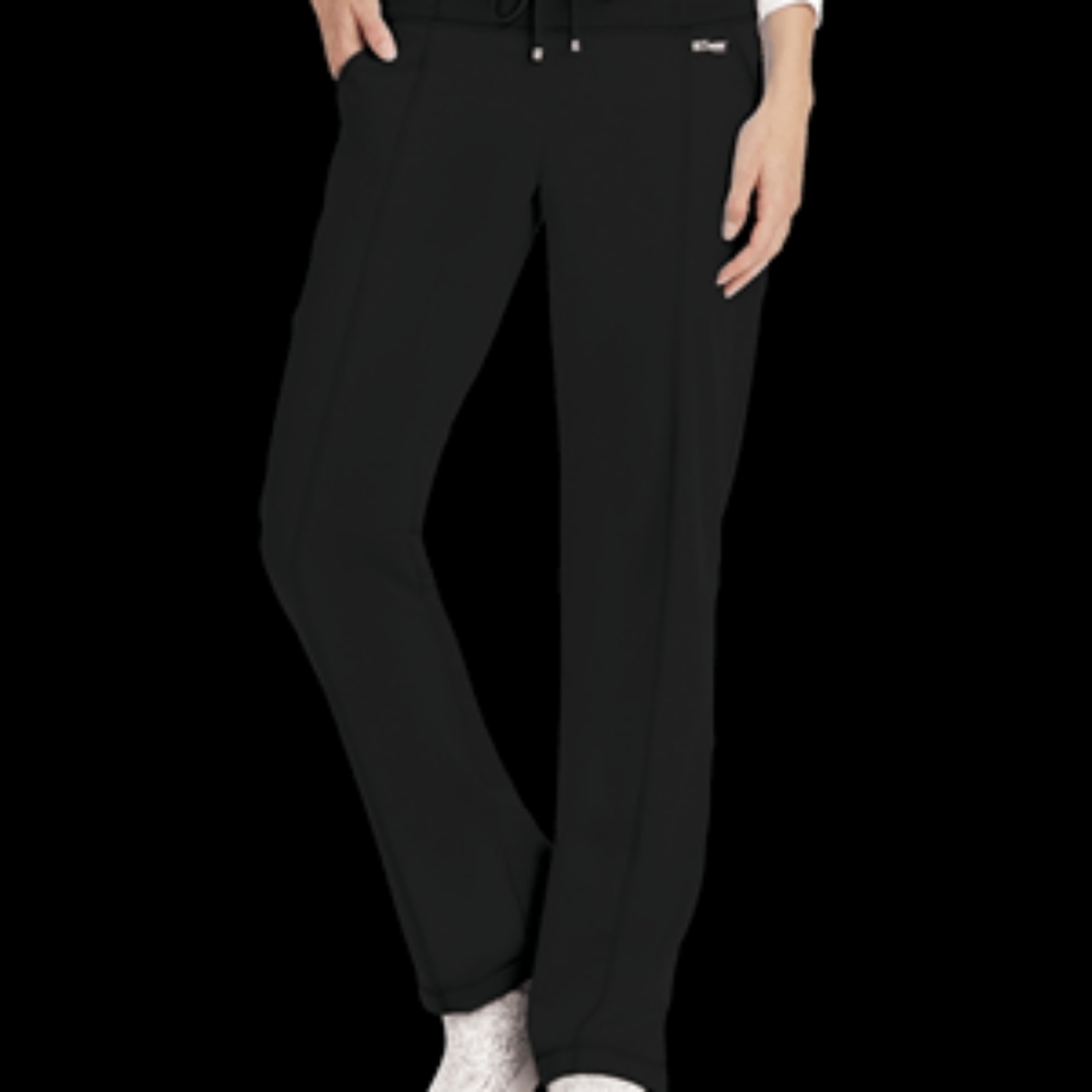 Grey's anatomy black scrub pants med petite